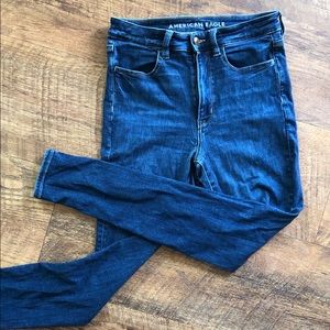 American Eagle super hi-rise jegging